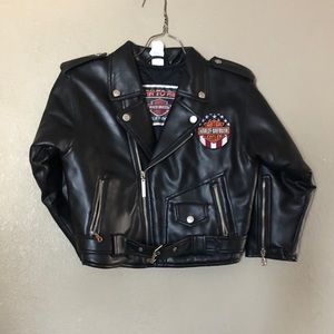 Harley Davidson Faux Leather Jacket 7